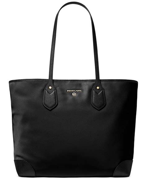 michael kors pocket nylon tote|eva extra large nylon tote.